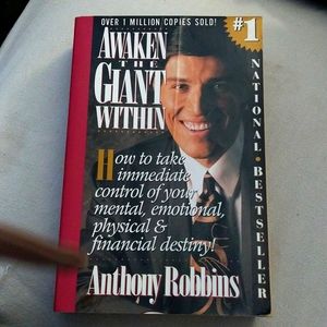 Anthony Robins "Awaken the giant within" Success Building Book